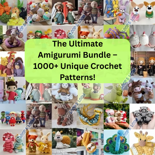 The Ultimate Amigurumi Bundle – 1000+ Unique Crochet Patterns!